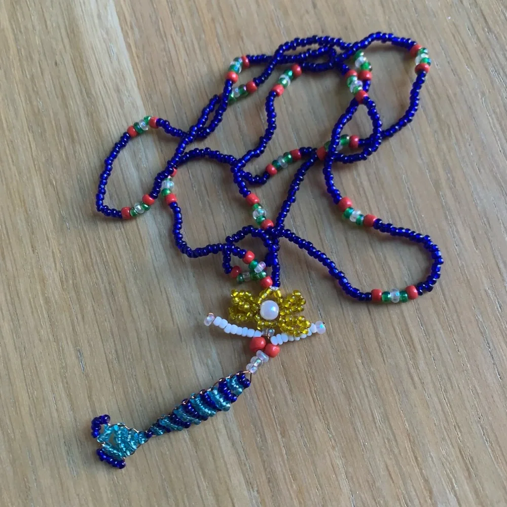 Beaded Mermaid Necklace - Picture 1 of 7
